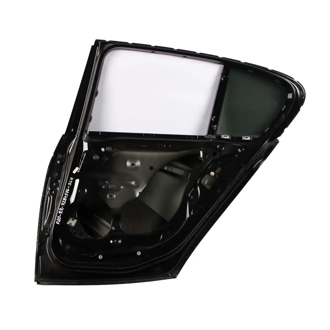 BMW 1 Series F20 Rear Right Door O/S Schwarz 2 Black - 668 - SKU 7284516-SCH - Part number 7284516