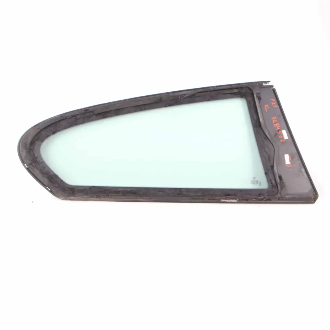 Cristal Ventana Lateral Trasera Izquierda Alto Brillo AS2 para BMW F21 con número de pieza 7284567 BMW F21 Cristal Ventana Lateral Trasera Izquierda Alto Brillo AS2 - SKU 7284567 - Número de pieza 7284567