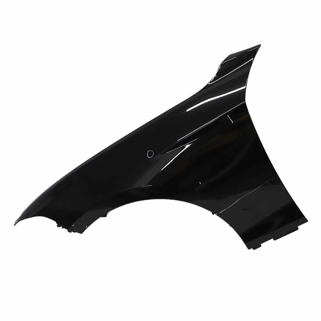 BMW F20 F22 Aile Latérale Avant Gauche Black Sapphire Noir - 475 - SKU 7284645-BS2 - Numéro de pièce 7284645