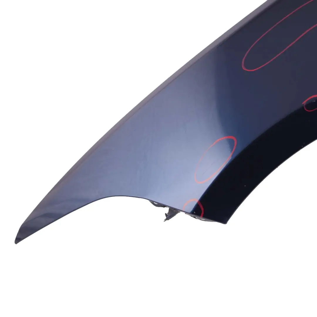 Wing Fender Panel BMW F20 F21 F22 Front Left Side N/S Tiefseeblau Blue - A76 to with Part number 7284645 Wing Fender Panel BMW F20 F21 F22 Front Left Side N/S Tiefseeblau Blue - A76 - SKU 7284645-DSB1 - Part number 7284645