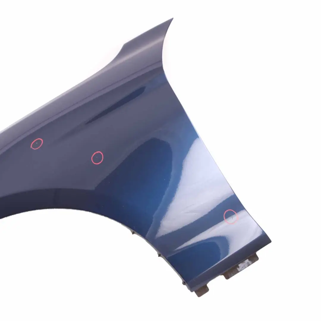 Wing Fender Panel BMW F20 F21 F22 Front Left Side N/S Tiefseeblau Blue - A76 to with Part number 7284645 Wing Fender Panel BMW F20 F21 F22 Front Left Side N/S Tiefseeblau Blue - A76 - SKU 7284645-DSB3 - Part number 7284645
