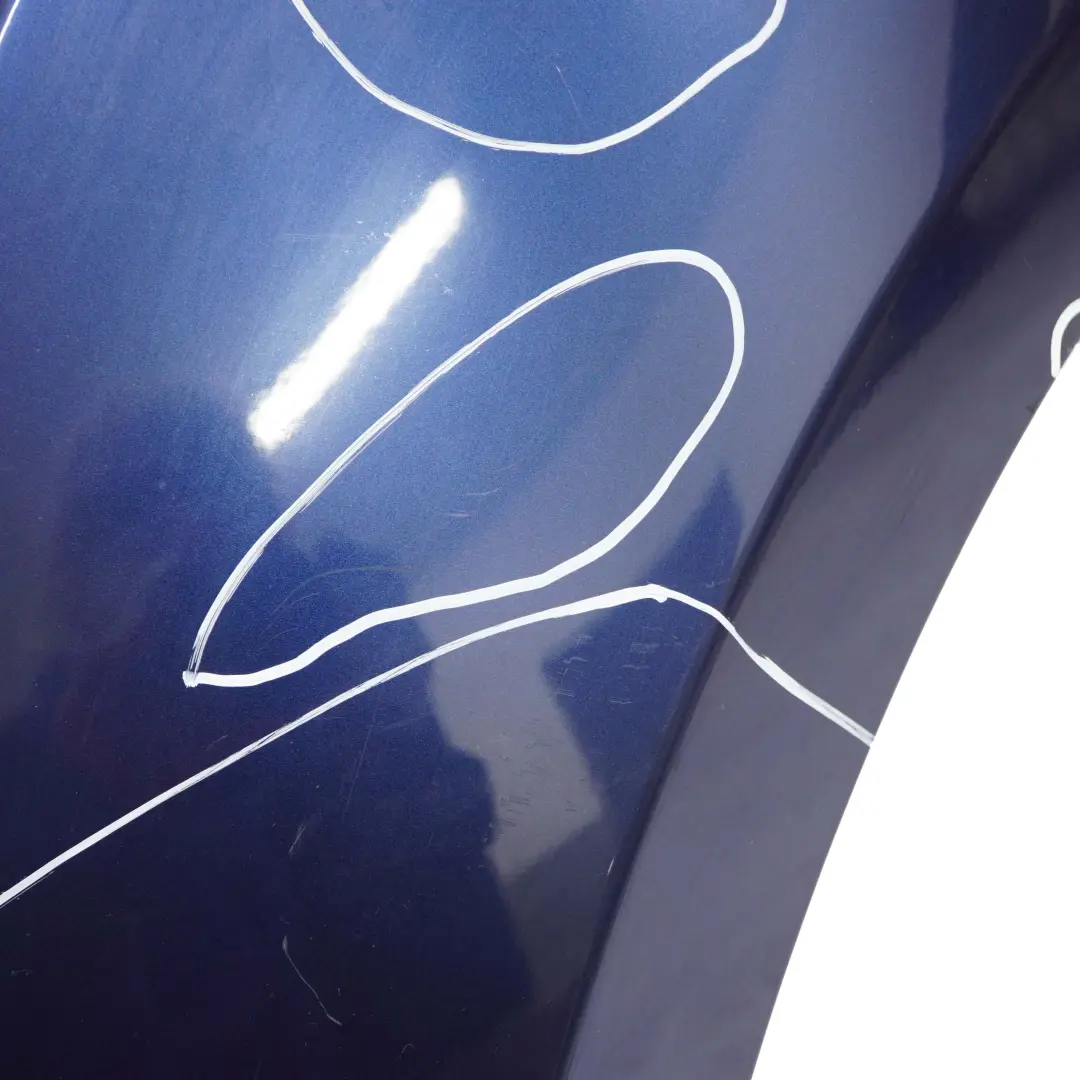 BMW F20 F22 Panel Lateral Guardabarros Delantero Izquierdo Tiefseeblau Azul A76 - SKU 7284645-DSB - Número de pieza 7284645