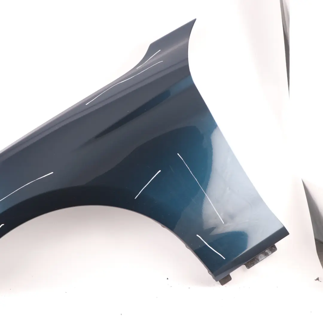 Side Panel Wing Fender Front Left N/S Midnight Blue Metallic - B38 to BMW F20 F21 with Part number 7284645 BMW F20 F21 Side Panel Wing Fender Front Left N/S Midnight Blue Metallic - B38 - SKU 7284645-MBM - Part number 7284645