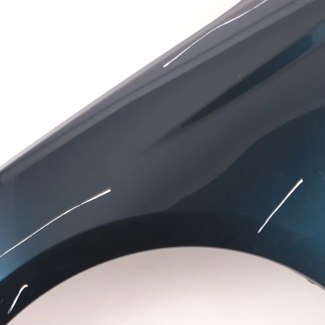 Side Panel Wing Fender Front Left N/S Midnight Blue Metallic - B38 to BMW F20 F21 with Part number 7284645 BMW F20 F21 Side Panel Wing Fender Front Left N/S Midnight Blue Metallic - B38 - SKU 7284645-MBM - Part number 7284645