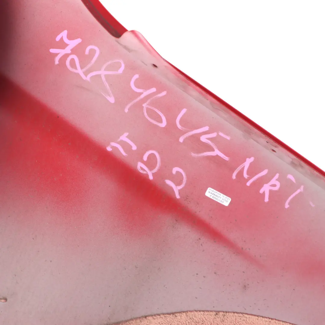 Side Panel Wing Fender Front Left N/S Melbourne Red - A75 to BMW F20 F21 F22 with Part number 7284645 BMW F20 F21 F22 Side Panel Wing Fender Front Left N/S Melbourne Red - A75 - SKU 7284645-MRT - Part number 7284645