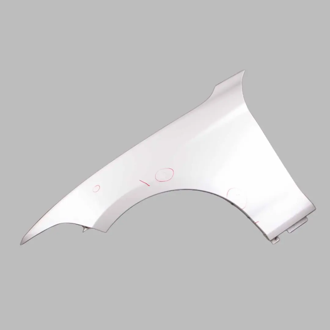 BMW F20 F21 Side Panel Wing Fender Front Left N/S Mineralweiss Mineral White A96 - SKU 7284645-MW1 - Part number 7284645