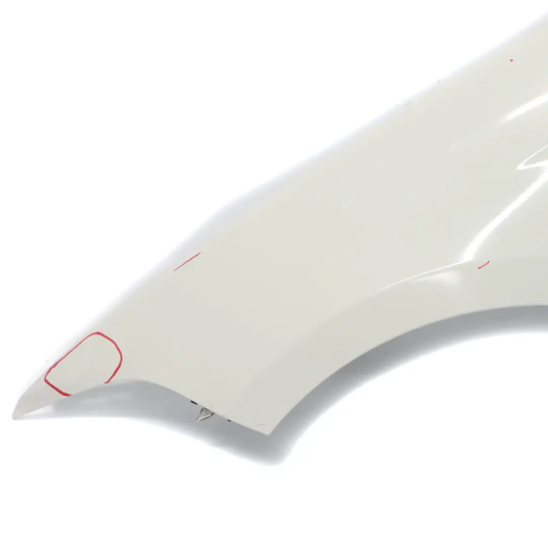 BMW F20 F21 Side Panel Wing Fender Front Left N/S Mineralweiss Mineral White A96 - SKU 7284645-MW2 - Part number 7284645