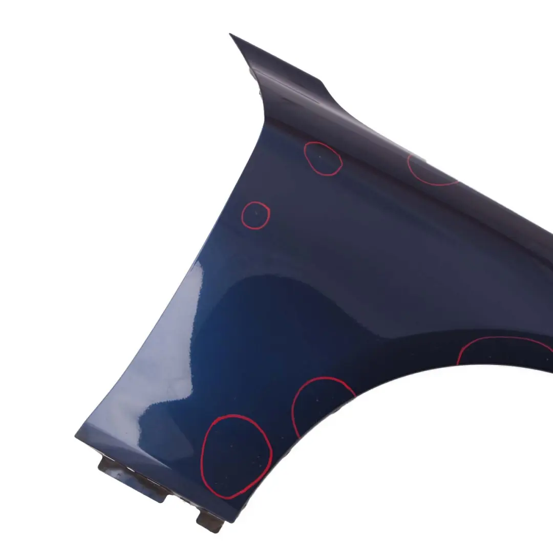  Wing Fender Panel BMW F20 F21 F22 Front Right Side O/S Tiefseeblau Blue - A76 - SKU 7284646-DSB1 - Part number 7284646