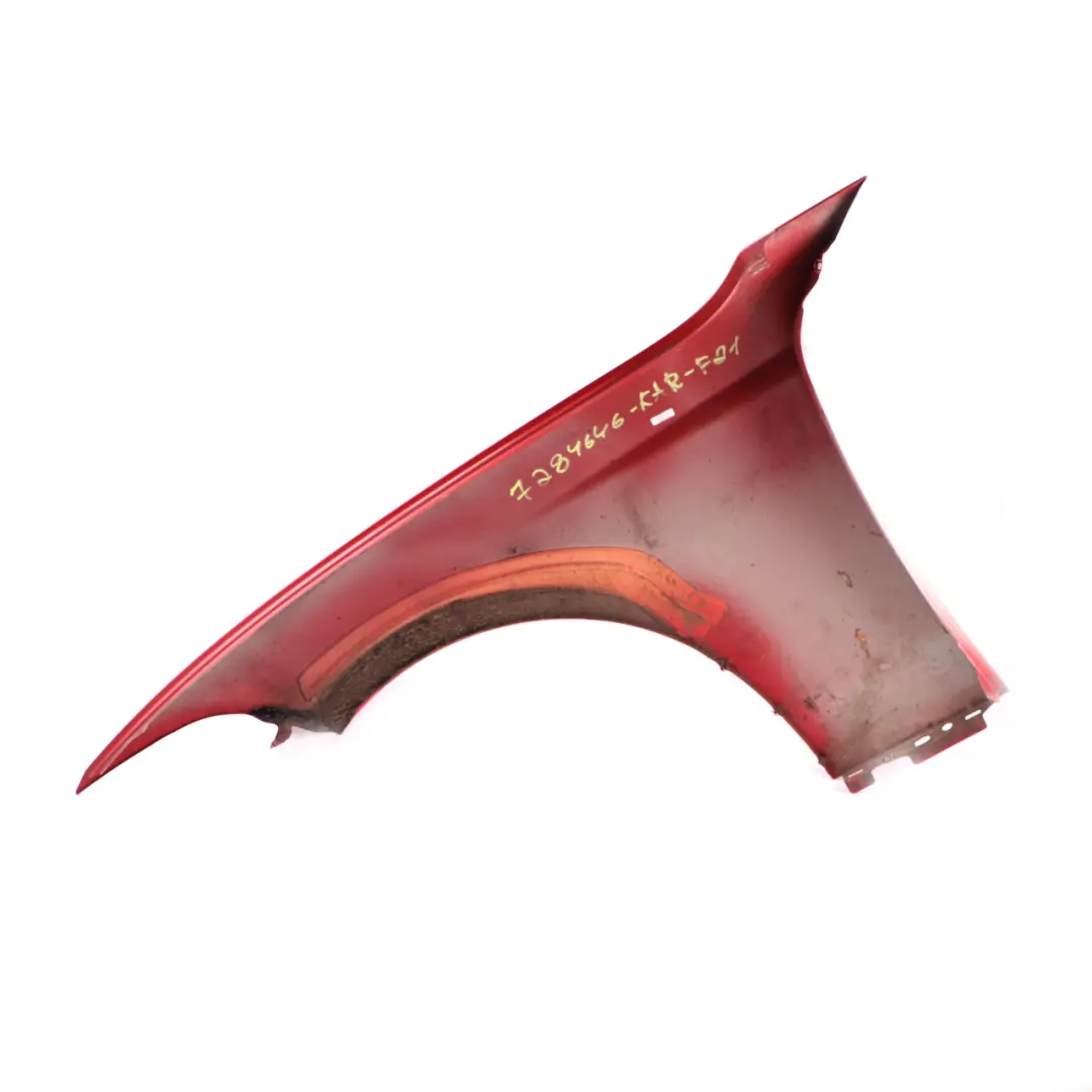 BMW F20 F22 Panneau latéral aile avant droite Karmesinrot Crimson Red - A61 - SKU 7284646-KAR - Numéro de pièce 7284646