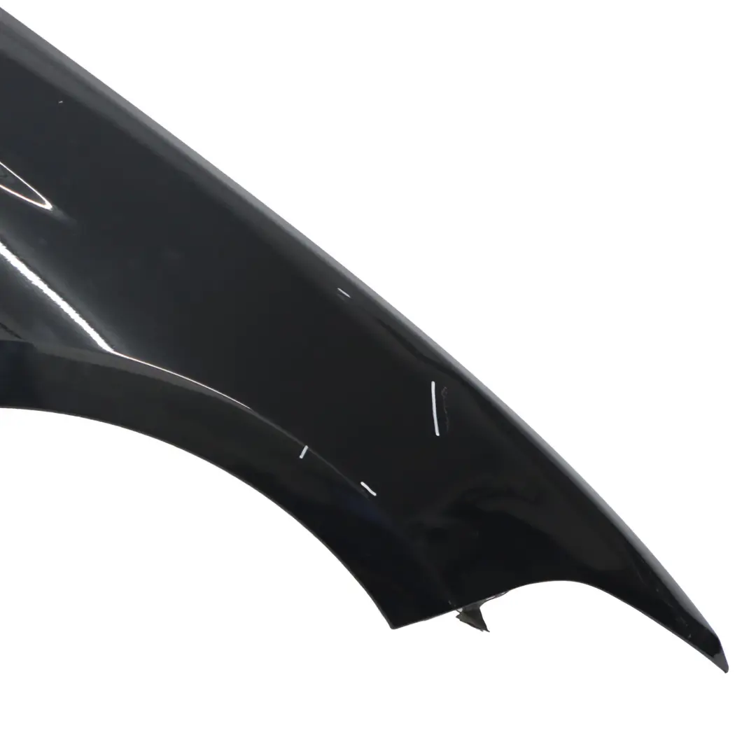 BMW F20 F22 Side Panel Wing Fender Front Right O/S Schwarz Black - 668 - SKU 7284646-SCH2 - Part number 7284646