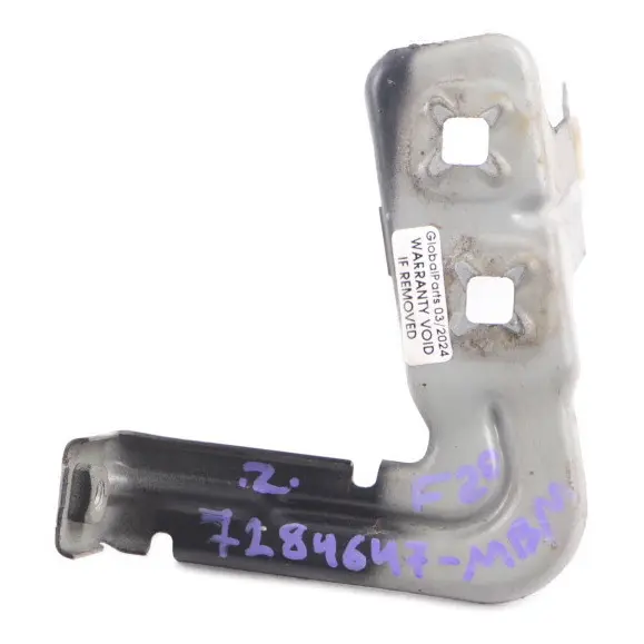 Side Panel Bracket BMW F20 F22 Fender Holder Front Left N/S 3 Midnight Blue B38 to  with Part number 7284647  Side Panel Bracket BMW F20 F22 Fender Holder Front Left N/S 3 Midnight Blue B38 - SKU 7284647-MBM - Part number 7284647