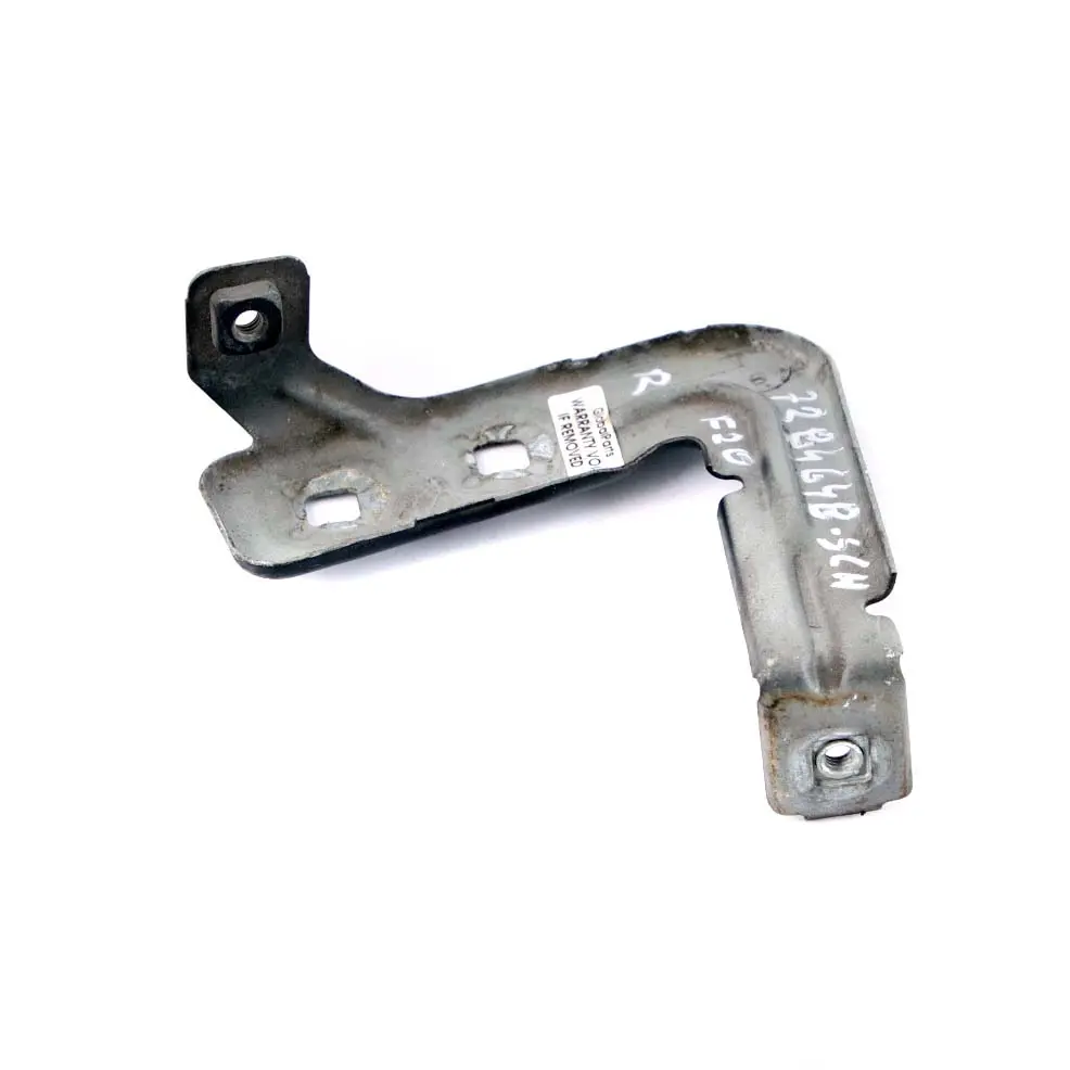 Soporte Montaje Delantero Derecho Guardabarros Negro 668 para BMW F20 F21 con número de pieza 7284648 BMW F20 F21 Soporte Montaje Delantero Derecho Guardabarros Negro 668 - SKU 7284648-SCH - Número de pieza 7284648