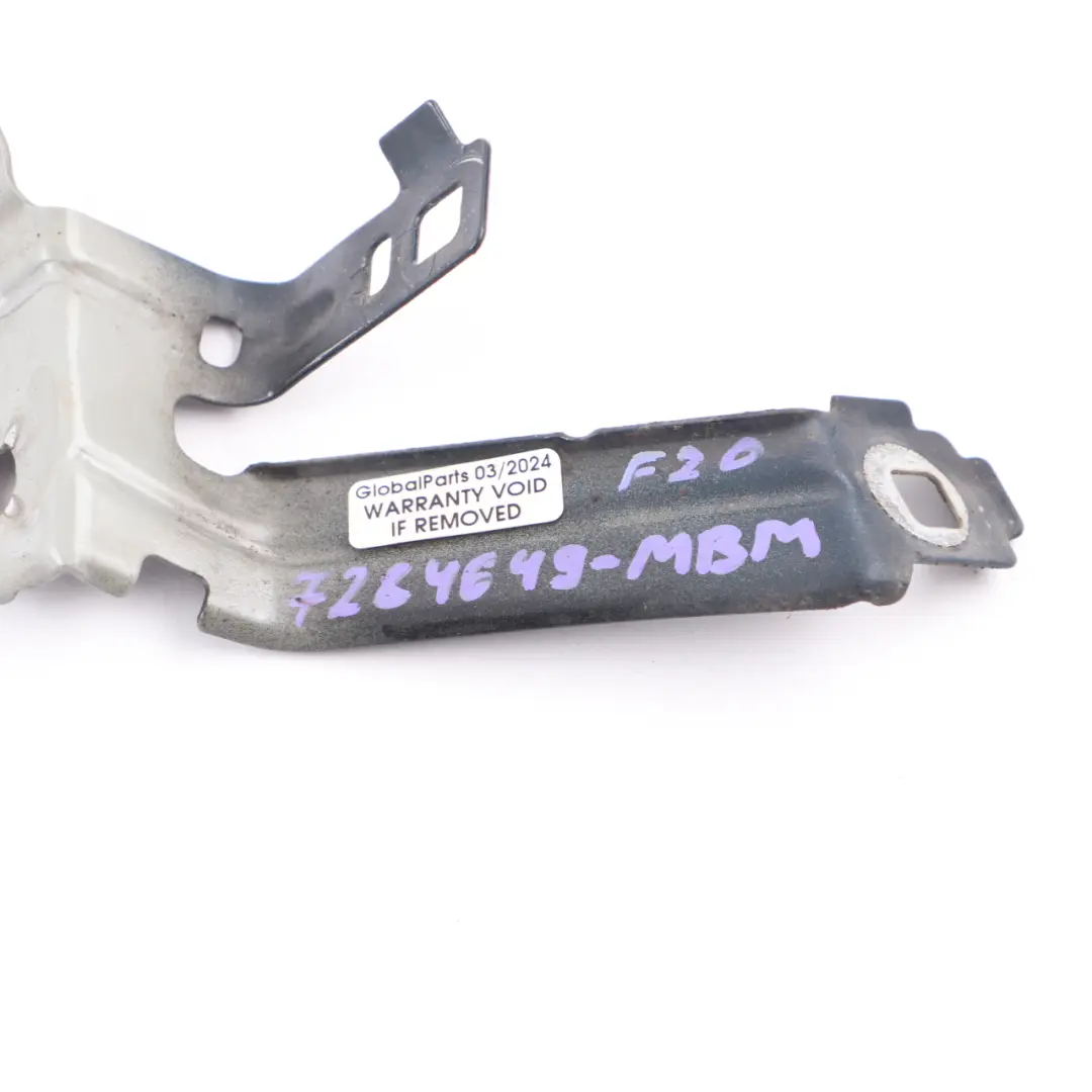 BMW F20 Staffa Pannello Laterale Parafango Anteriore Sinistro Blu Notte B38 - SKU 7284649-MBM - Numero di parte 7284649