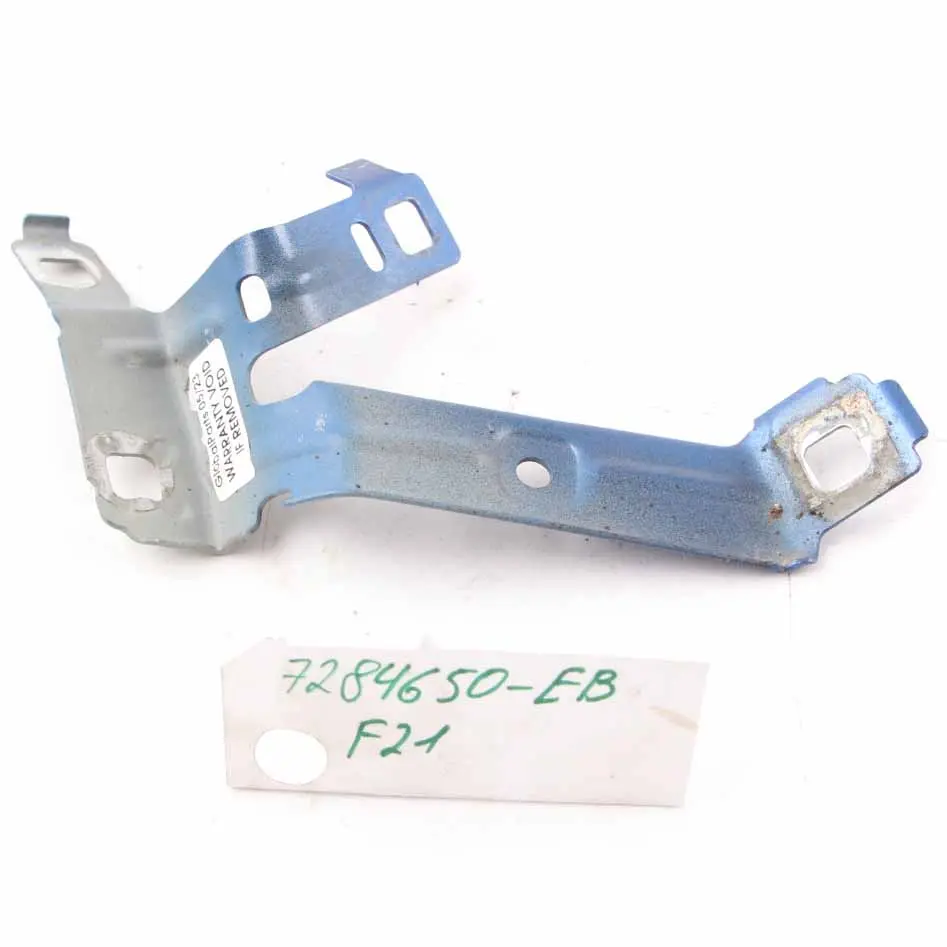 BMW F20 F21 Soporte Guardabarros Delantero Derecho Soporte Estoril Azul - B45 - SKU 7284650-EB - Número de pieza 7284650