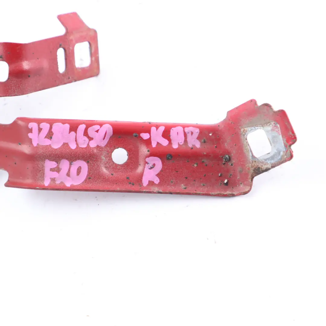 Fender Mount Bracket Front Right 2 O/S Karmesinrot Crimson Red-A61 to BMW F20 F21 with Part number 7284650 BMW F20 F21 Fender Mount Bracket Front Right 2 O/S Karmesinrot Crimson Red-A61 - SKU 7284650-KAR - Part number 7284650