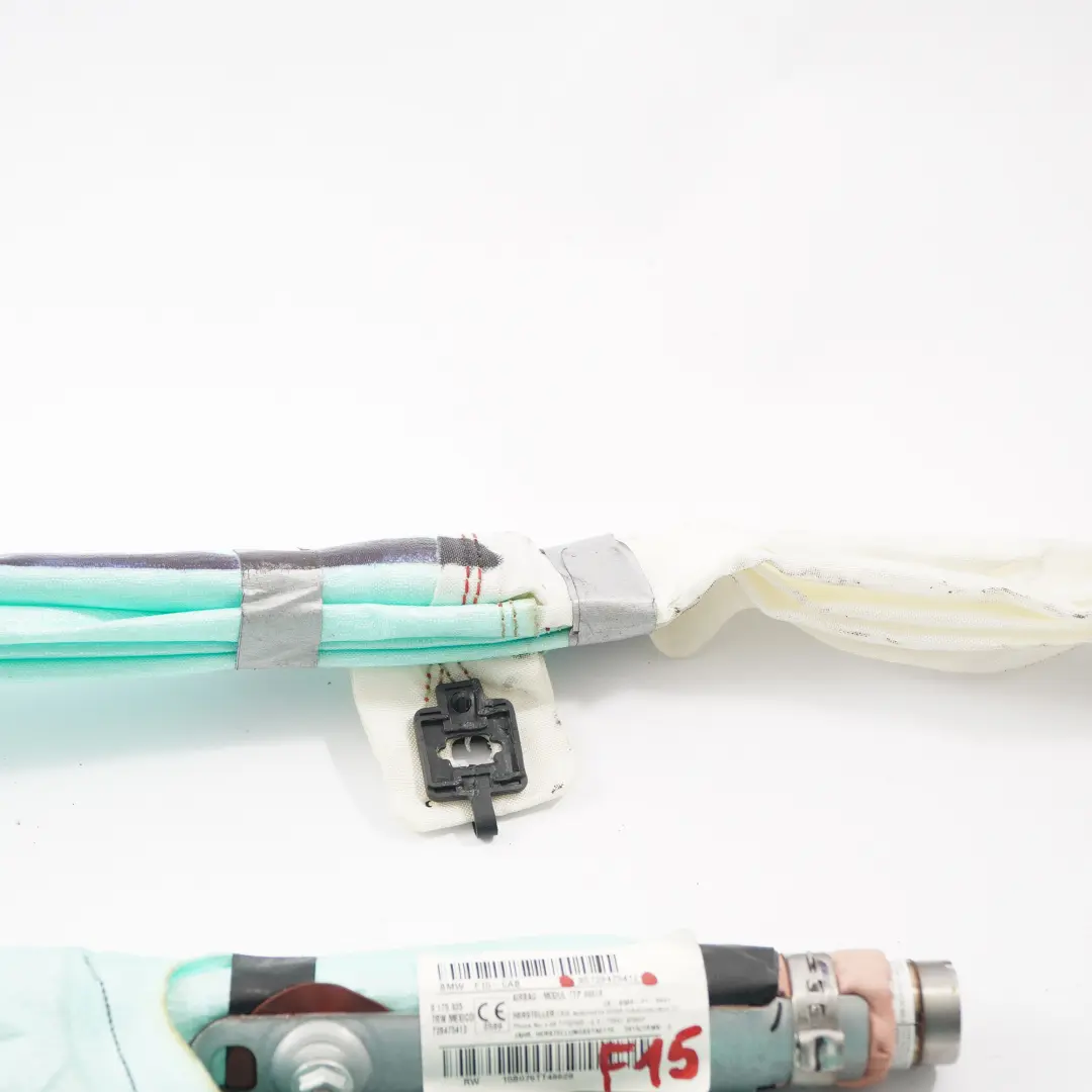 Head Air Module Roof Side Curtain Right O/S to BMW X5 F15 with Part number 7284754 BMW X5 F15 Head Air Module Roof Side Curtain Right O/S - SKU 7284754 - Part number 7284754