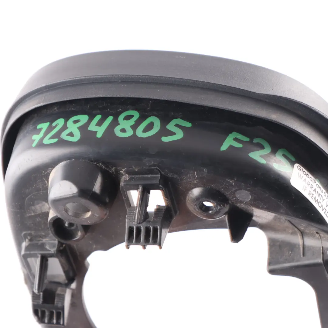 BMW F25 Wing Mirror Cover Trim High Gloss Ring Frame Left N/S - SKU 7284805 - Part number 7284805