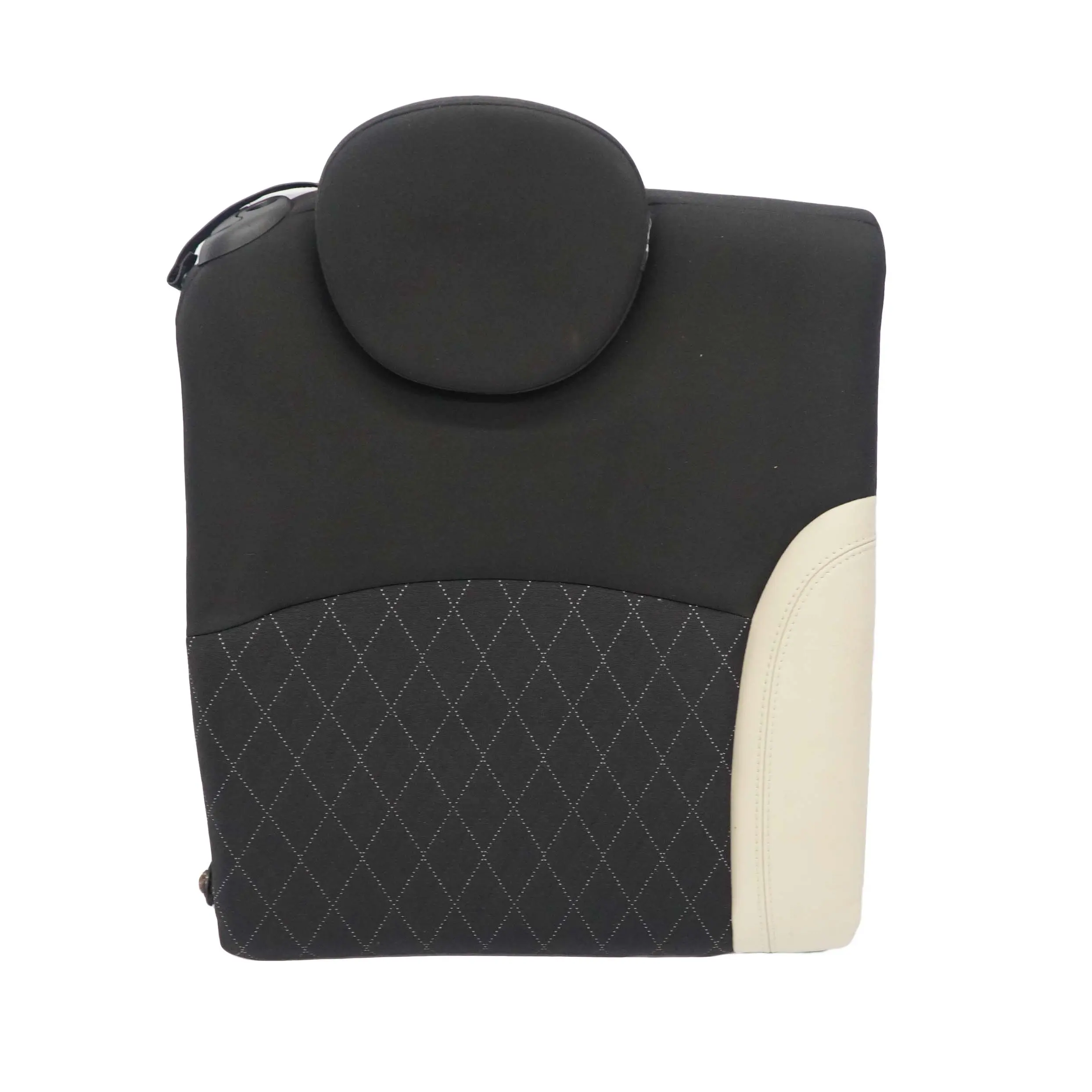 Mini Cabrio R57 LCI Asiento Trasero Derecho Tela Cuero Respaldo Beige Polar