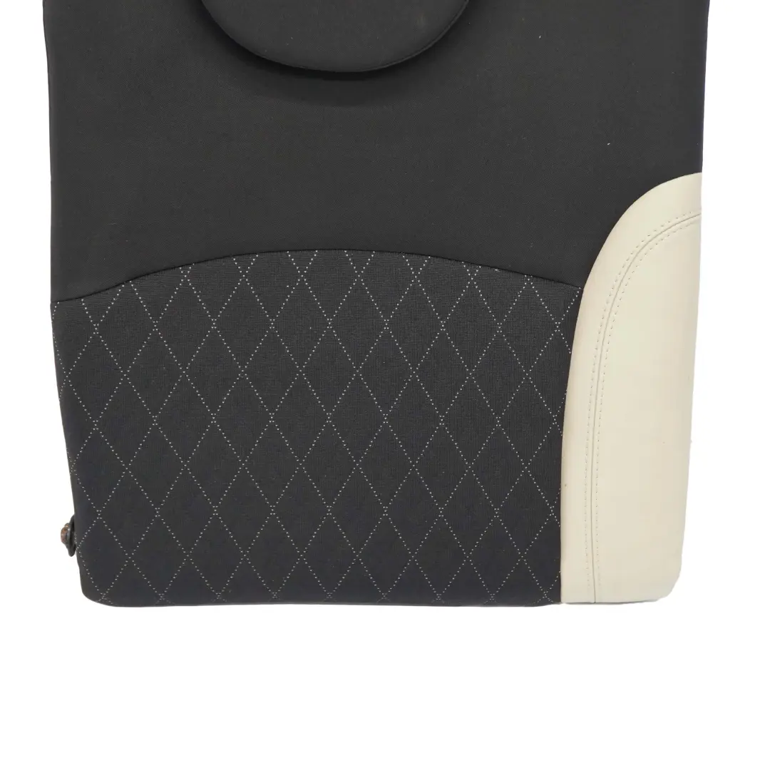 Mini Cabrio R57 LCI Rear Right Seat O/S Cloth Leather Backrest Polar Beige - SKU 7284826 - Part number 7284826