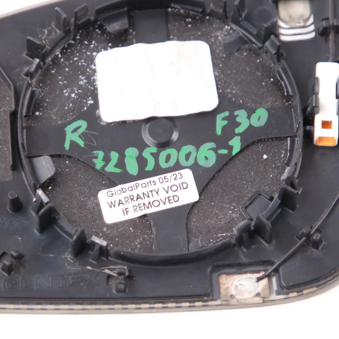 Wing Mirror Glass BMW F20 F21 F22 F30 F31 Heated Auto Dip Wide Angle Right O/S to with Part number 7285006 Wing Mirror Glass BMW F20 F21 F22 F30 F31 Heated Auto Dip Wide Angle Right O/S - SKU 7285006-1 - Part number 7285006