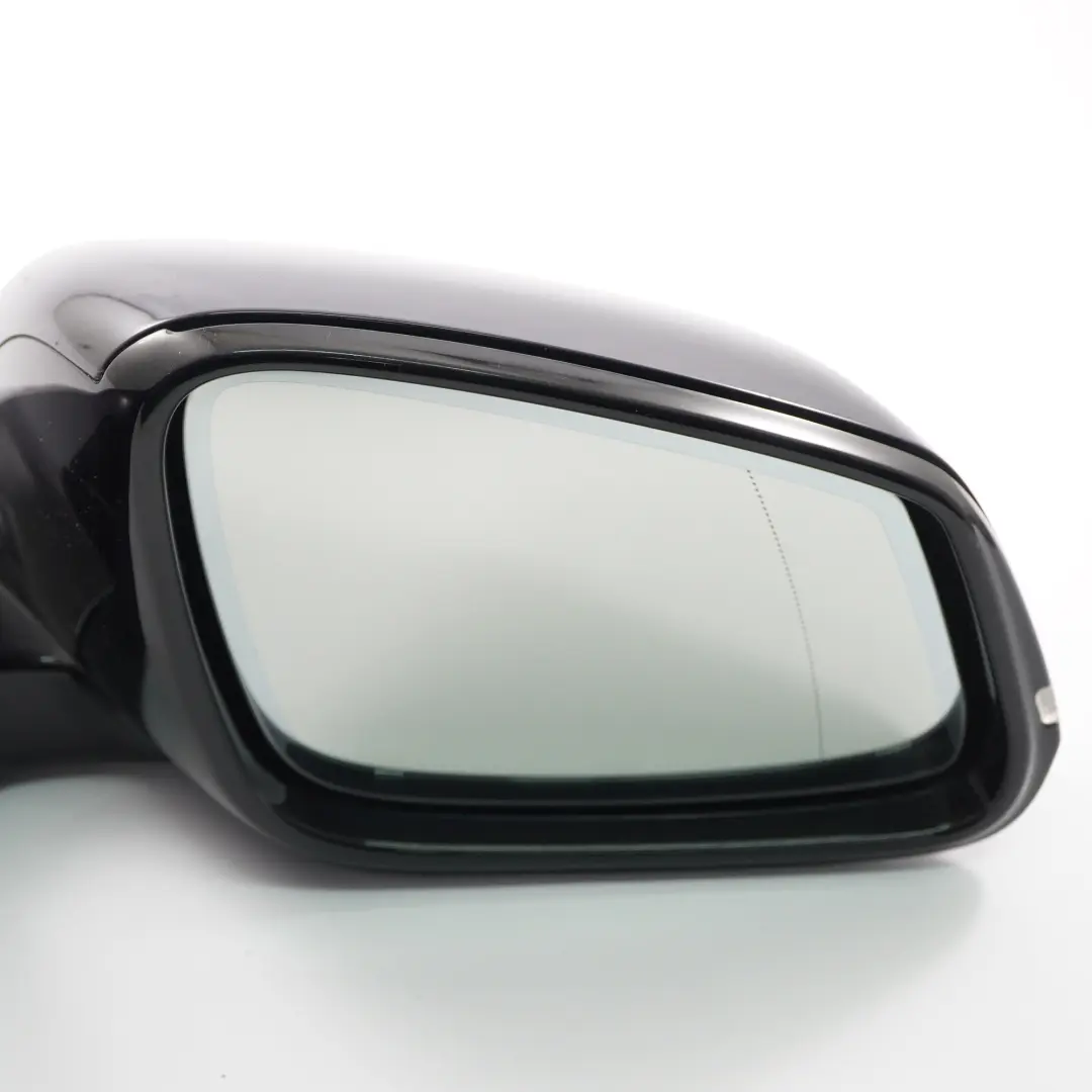 BMW F32 F36 Wing Mirror Heated Right O/S Auto Dip Carbon Black Metallic - 416 - SKU RHD-7285206-CAR - Part number 7285206