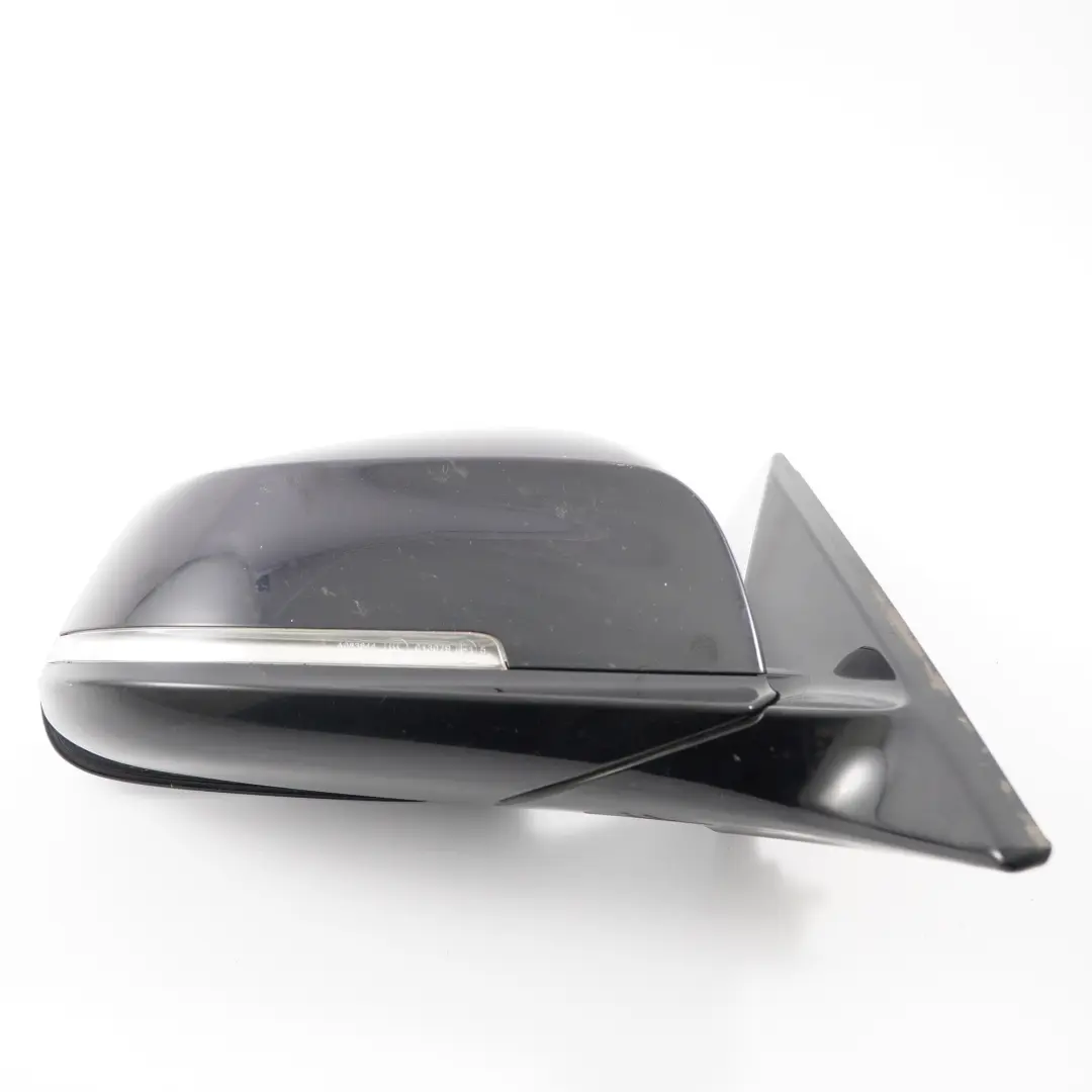 BMW F32 F36 Wing Mirror Heated Right O/S Auto Dip Carbon Black Metallic - 416 - SKU RHD-7285206-CAR - Part number 7285206