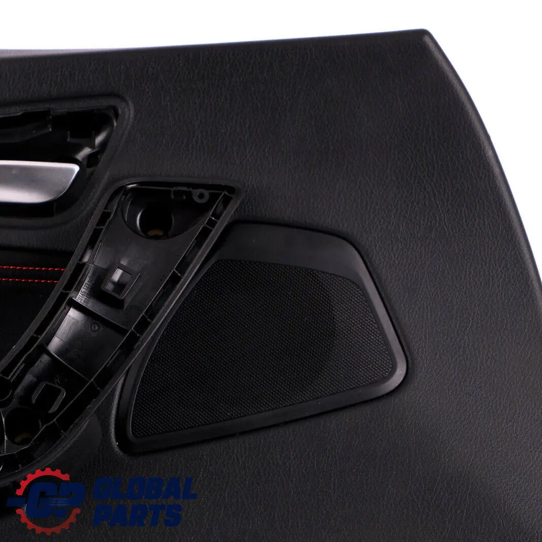 BMW F21 F22 Anteriore Sinistra Scheda Fodera Porta Panno Rosso Antracite - SKU 7285351 - Numero di parte 7285351