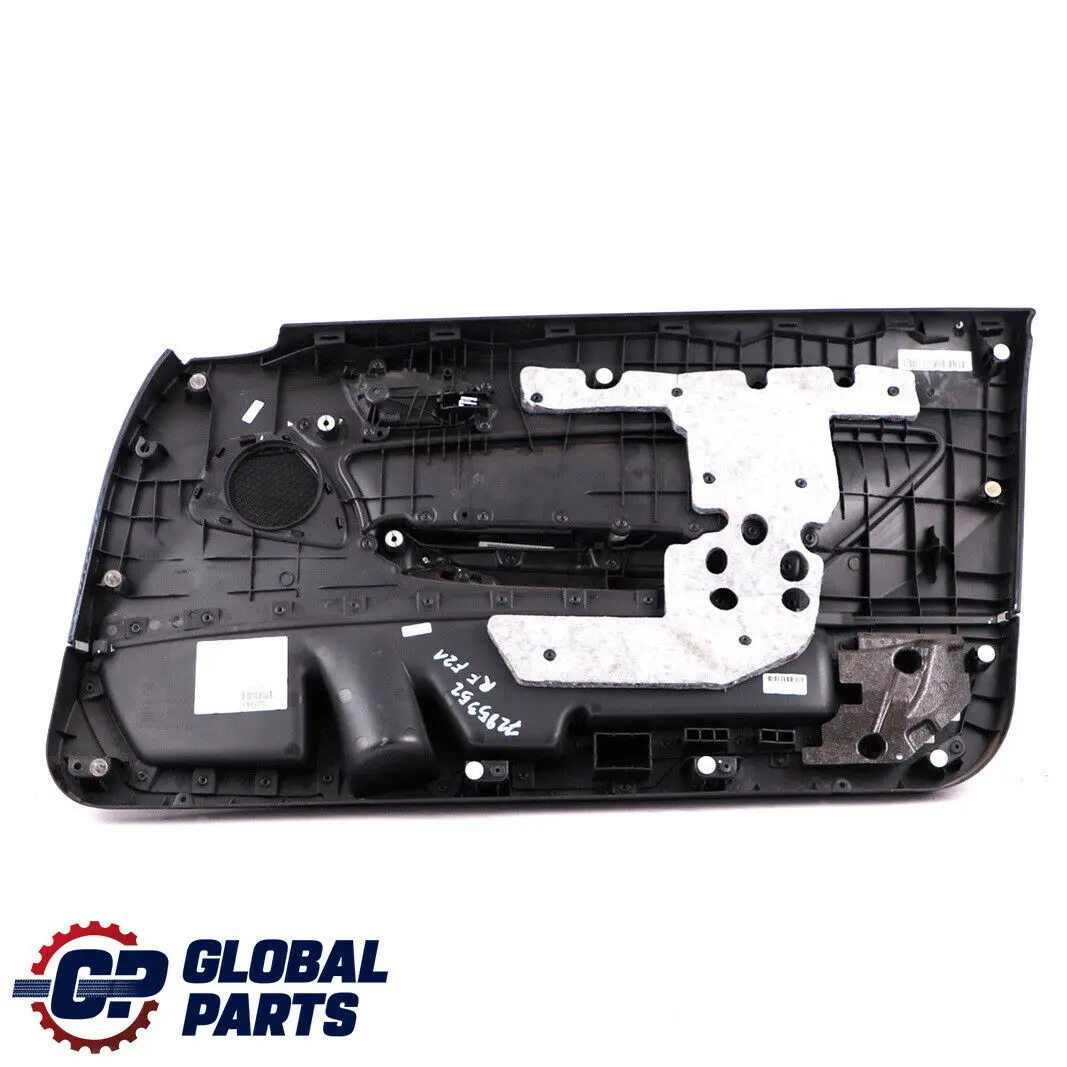 BMW F21 F22 Anteriore Sinistra Scheda Fodera Porta Panno Rosso Antracite - SKU 7285351 - Numero di parte 7285351