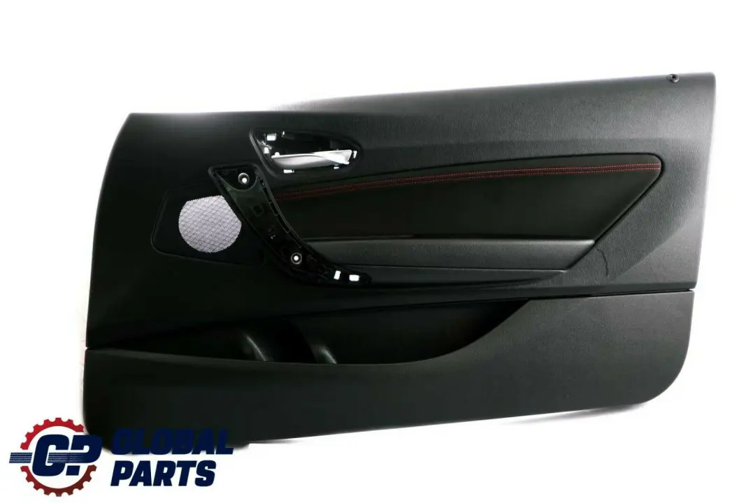 Delantero Derecho Puerta Forro Tarjeta Tela Antracita Rojo para BMW F21 F22 con número de pieza 7285352 BMW F21 F22 Delantero Derecho Puerta Forro Tarjeta Tela Antracita Rojo - SKU 7285352 - Número de pieza 7285352