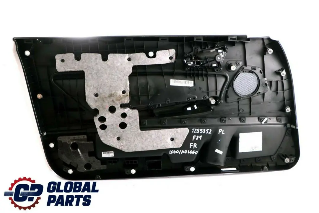 BMW F21 F22 Fodera Porta Anteriore Destra Panno Rosso Antracite - SKU 7285352 - Numero di parte 7285352