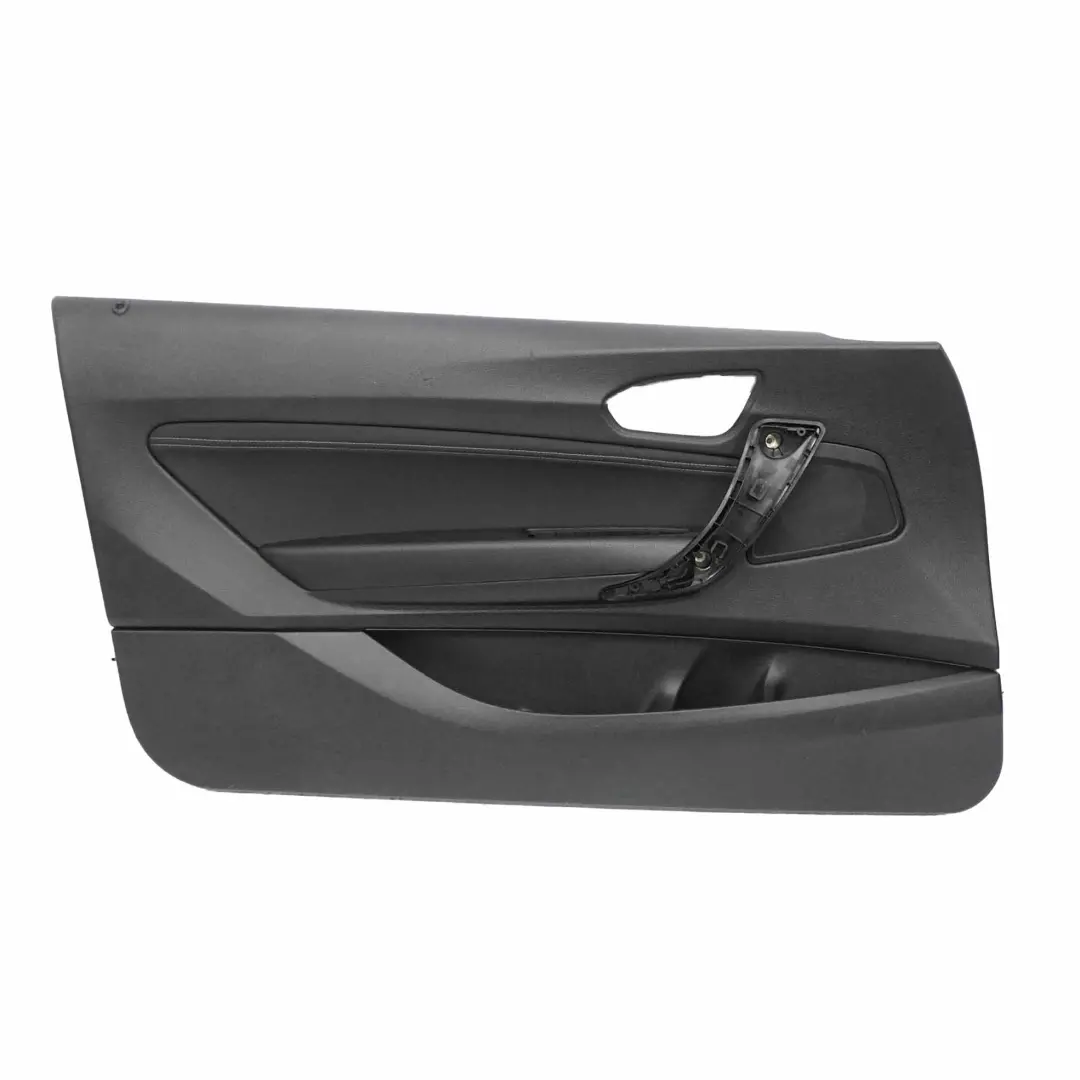 Tarjeta de Puerta Delantera Izquierda N/S Panel Tela Gris Antracita para BMW F21 F22 con número de pieza 7285353 BMW F21 F22 Tarjeta de Puerta Delantera Izquierda N/S Panel Tela Gris Antracita - SKU 7285353 - Número de pieza 7285353