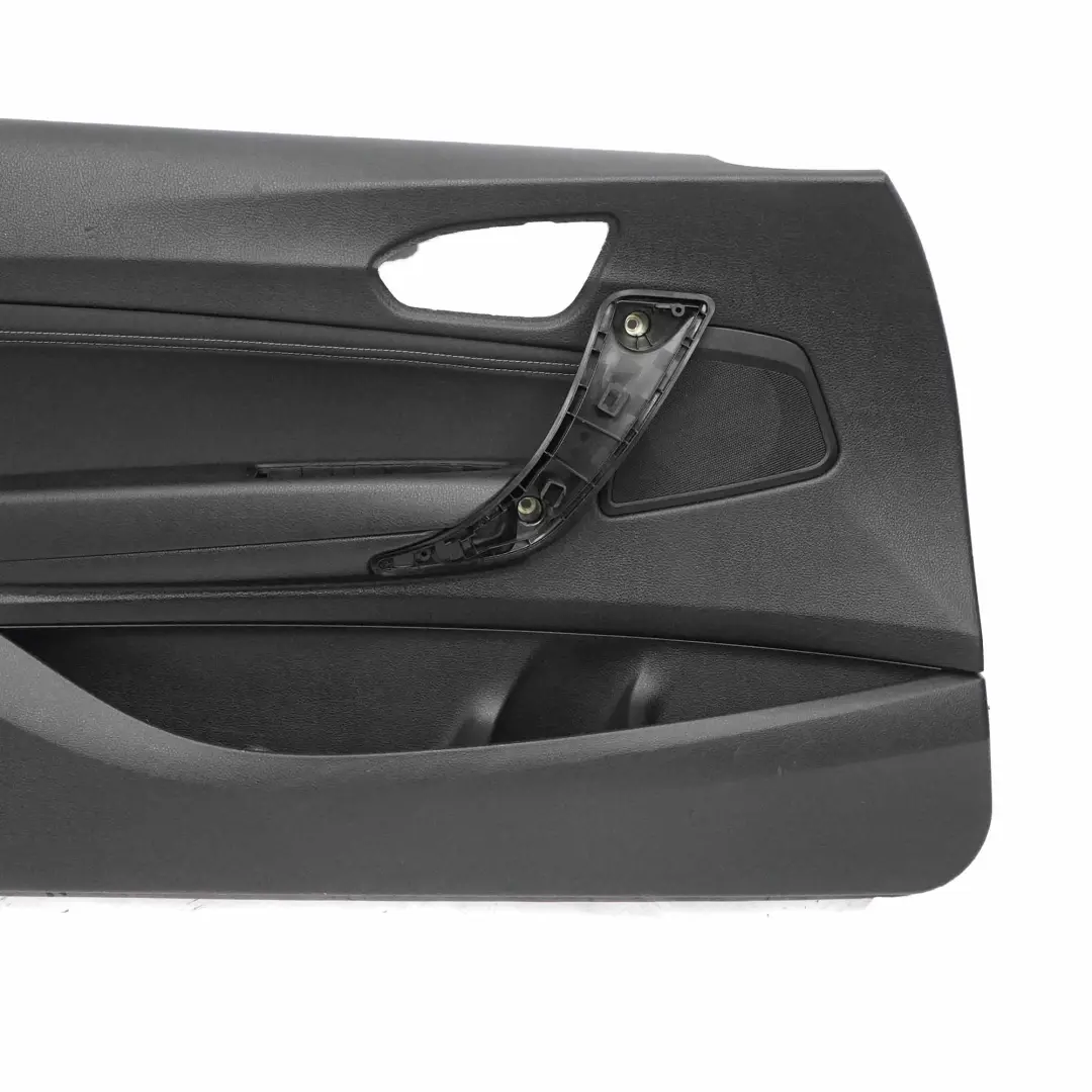 BMW F21 F22 Door Card Front Left N/S Trim Panel Lining Fabric Anthracite Grey - SKU 7285353 - Part number 7285353