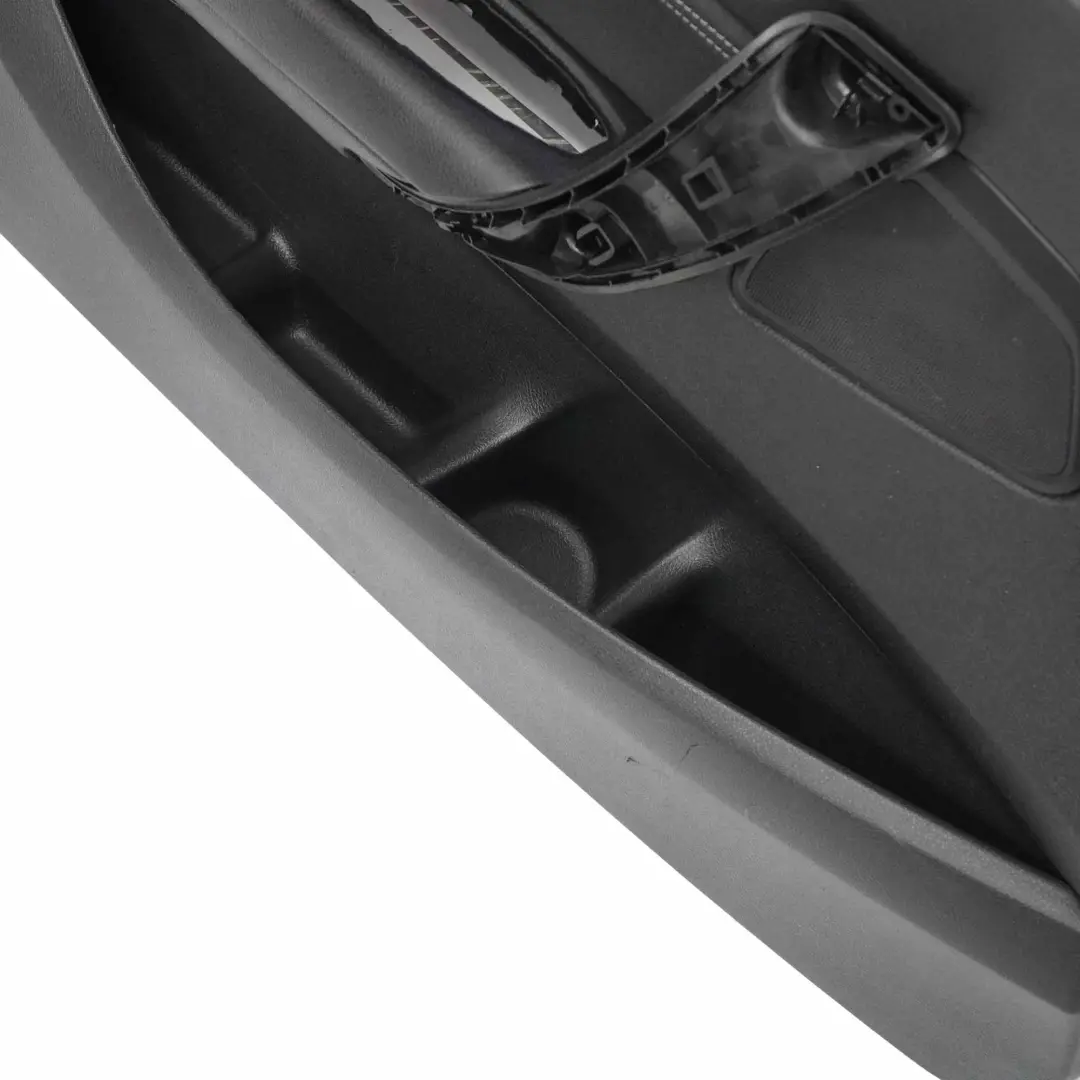 BMW F21 F22 Door Card Front Left N/S Trim Panel Lining Fabric Anthracite Grey - SKU 7285353 - Part number 7285353