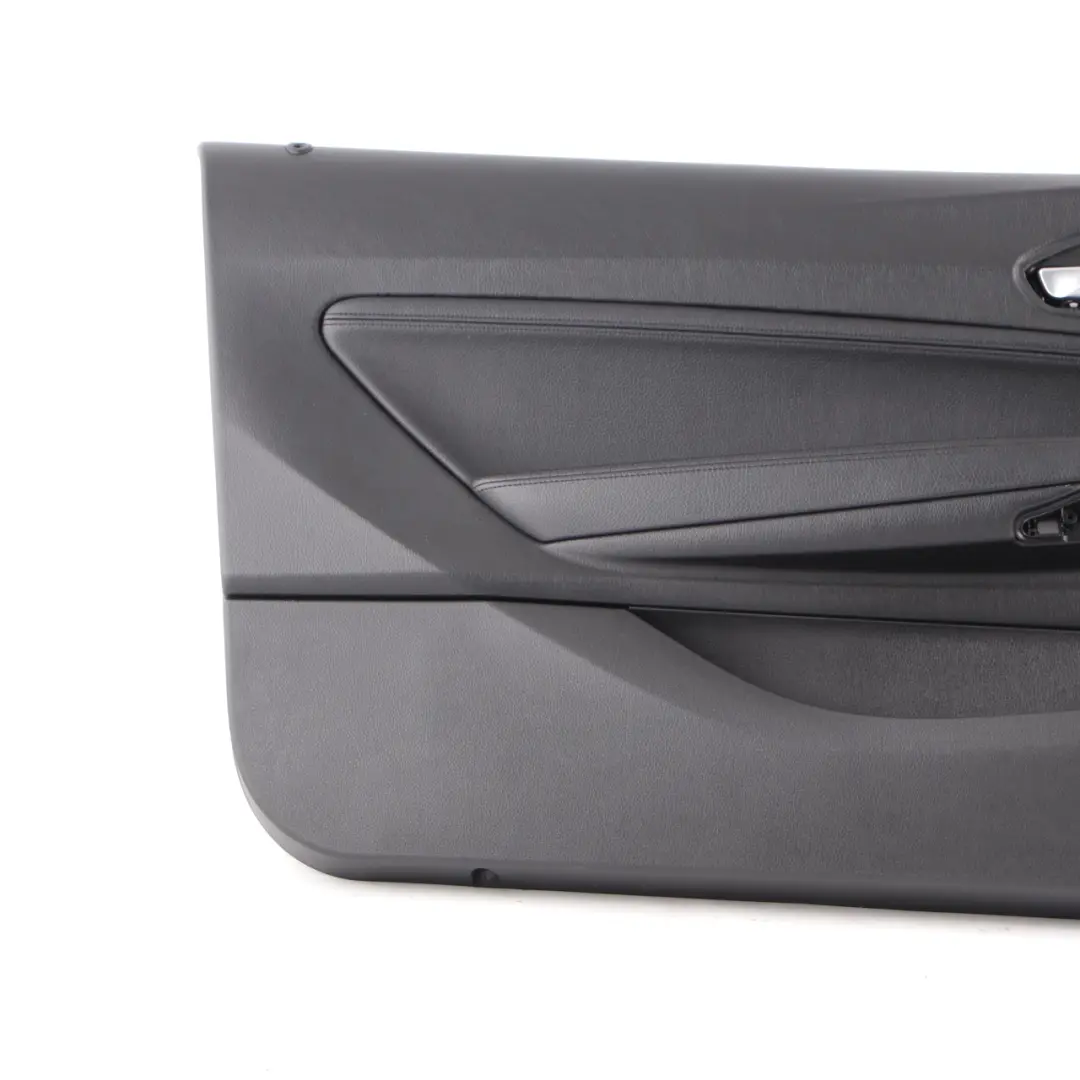 BMW F21 F22 Carte de Porte Avant Gauche Housse Doublure Porte Cuir Noir Dakota - SKU 7285385 - Numéro de pièce 7285385