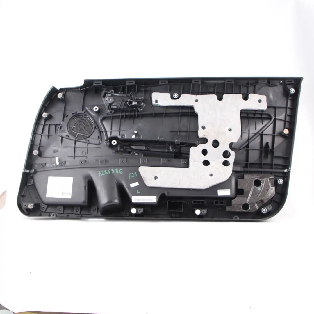 BMW F21 F22 Carte de Porte Avant Gauche Housse Doublure Porte Cuir Noir Dakota - SKU 7285385 - Numéro de pièce 7285385