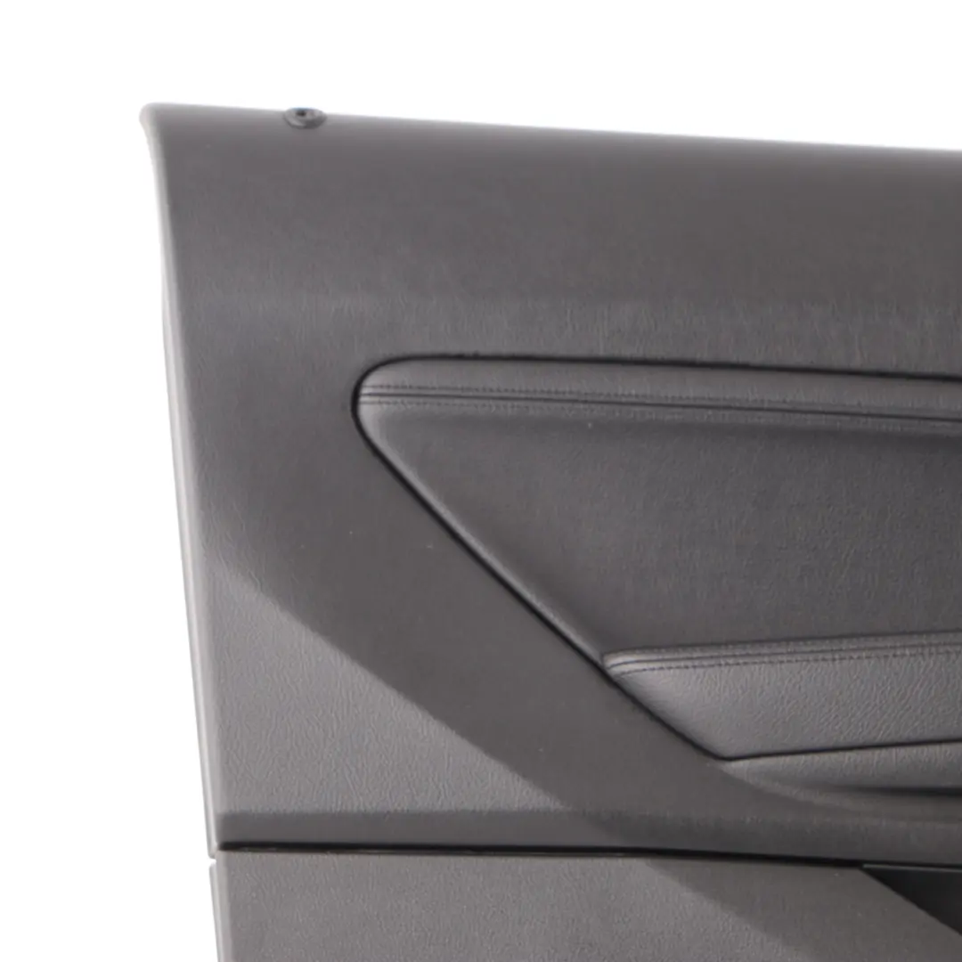 BMW F21 F22 Carte de Porte Avant Gauche Housse Doublure Porte Cuir Noir Dakota - SKU 7285385 - Numéro de pièce 7285385