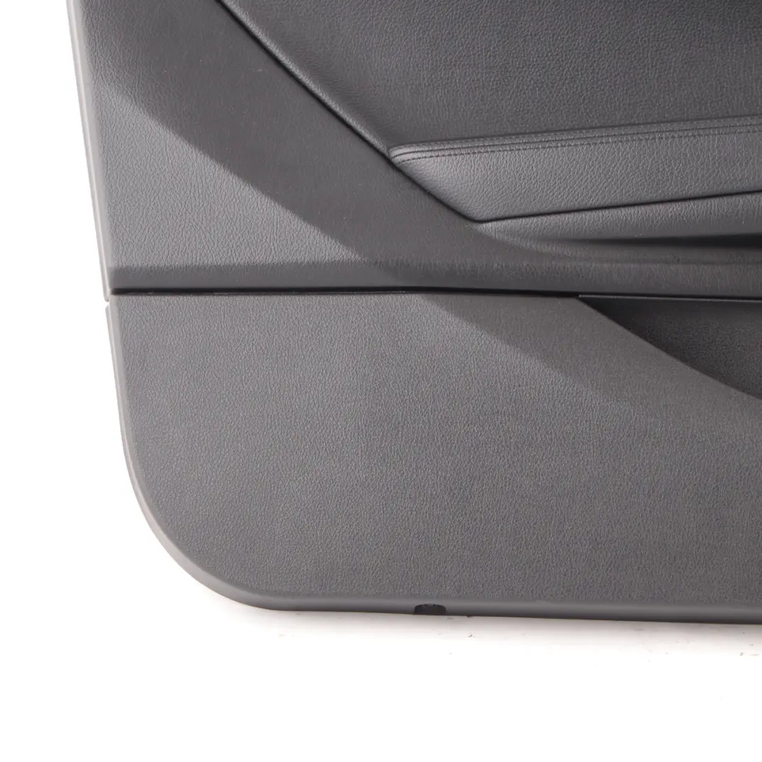 BMW F21 F22 Carte de Porte Avant Gauche Housse Doublure Porte Cuir Noir Dakota - SKU 7285385 - Numéro de pièce 7285385