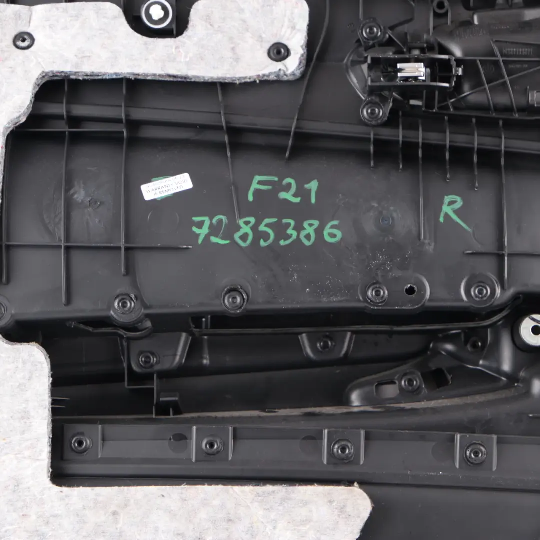 BMW F21 F22 Door Card Front Right O/S Door Lining Cover Black Leather Dakota - SKU 7285386 - Part number 7285386