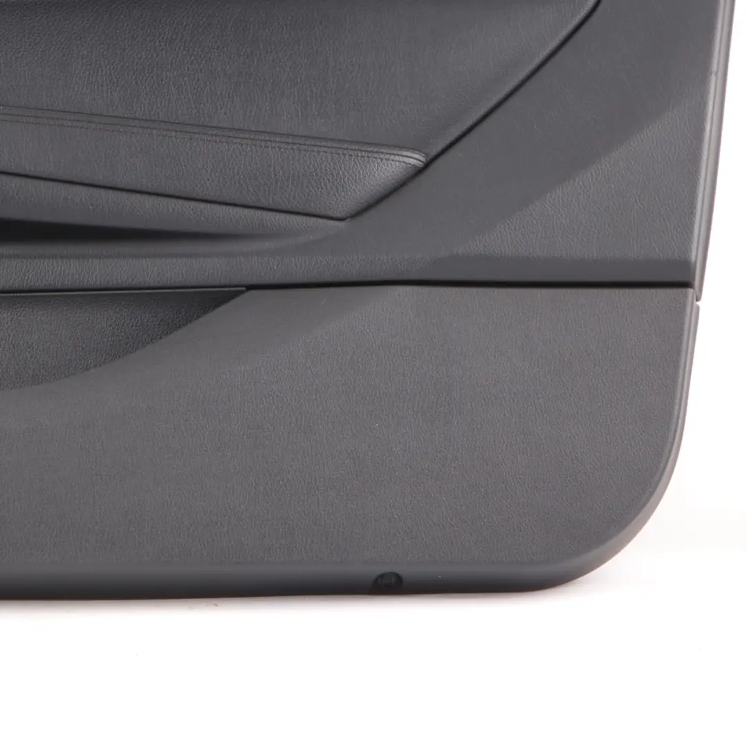 BMW F21 F22 Carte De Porte Avant Droite Doublure De Porte Cuir Noir Dakota - SKU 7285386 - Numéro de pièce 7285386