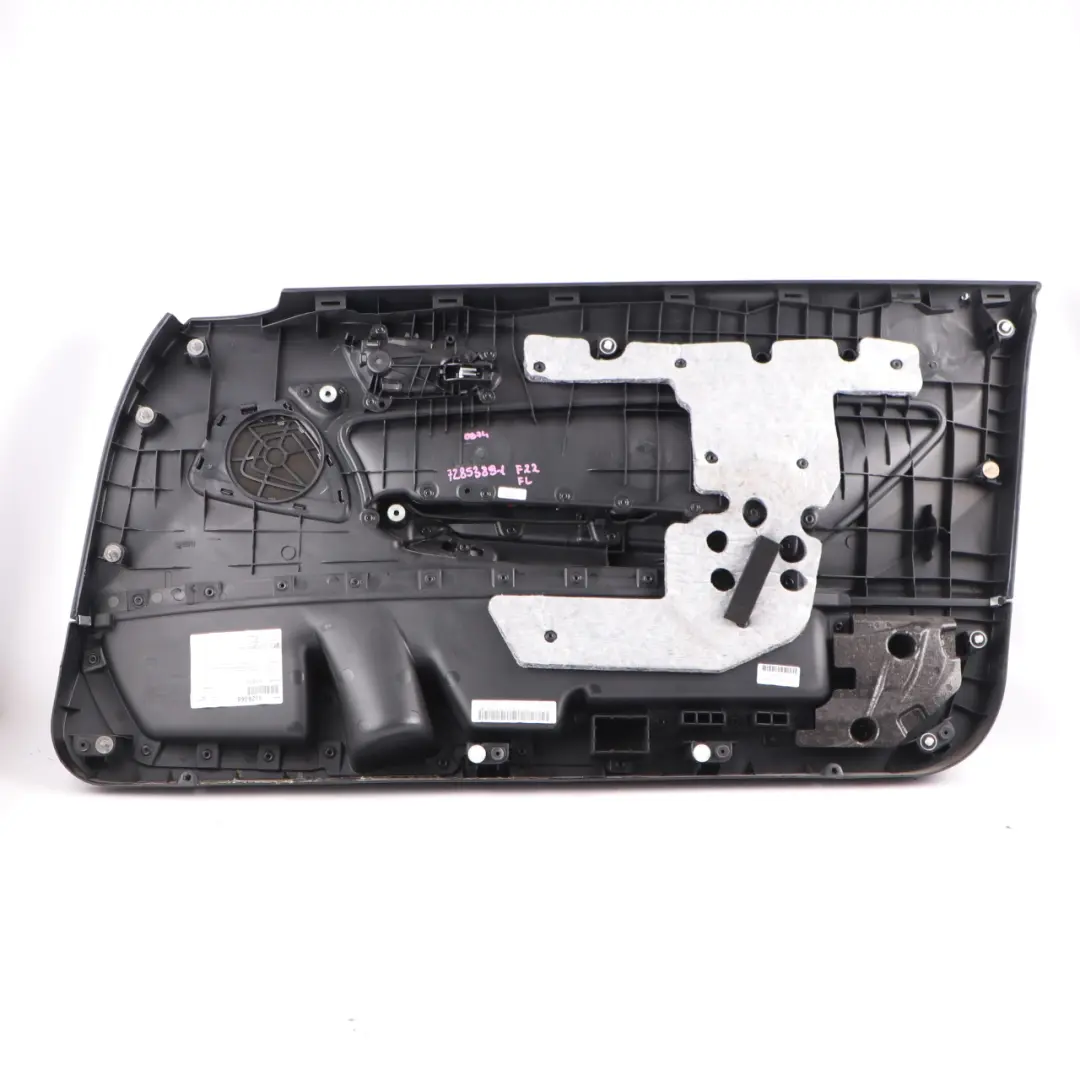 BMW F21 F22 Door Card Front Left N/S Door Lining Leather Coral Red - SKU 7285389-1 - Part number 7285389