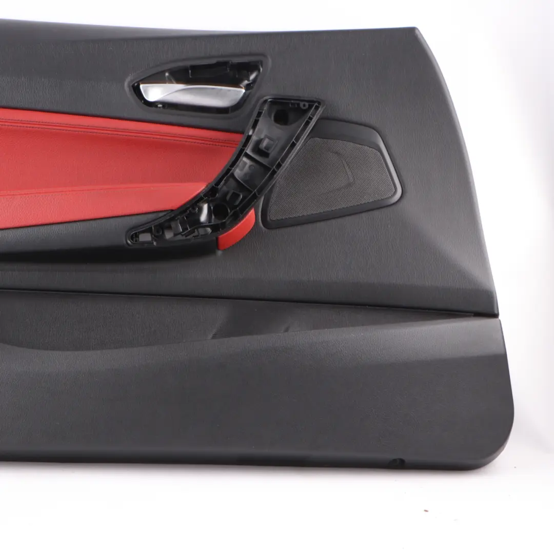 BMW F21 F22 Door Card Front Left N/S Door Lining Leather Coral Red - SKU 7285389-1 - Part number 7285389