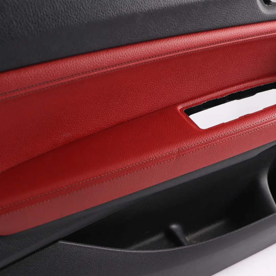 BMW F21 F22 Door Card Front Left N/S Door Lining Leather Coral Red - SKU 7285389-1 - Part number 7285389