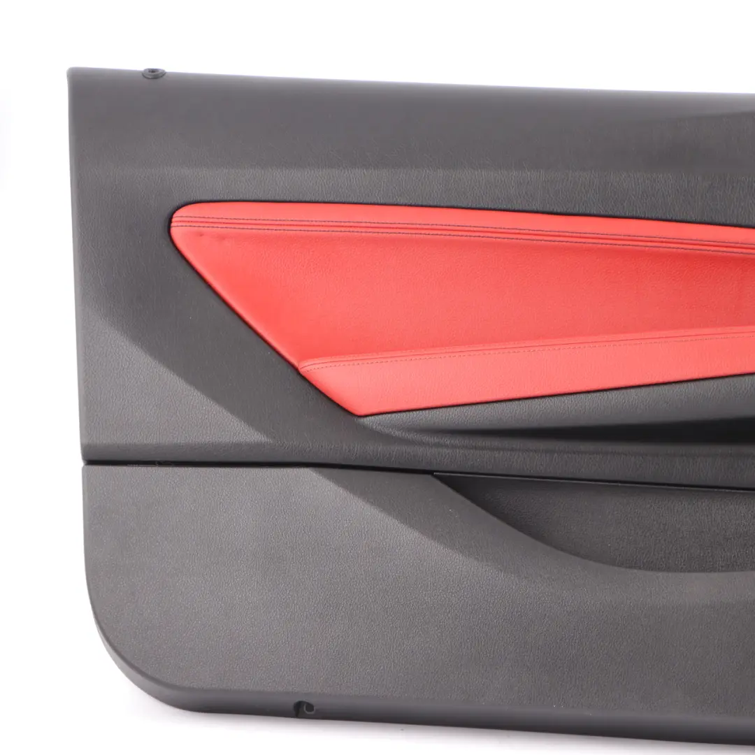 BMW F21 F22 Door Card Front Left N/S Door Lining Leather Coral Red - SKU 7285389 - Part number 7285389