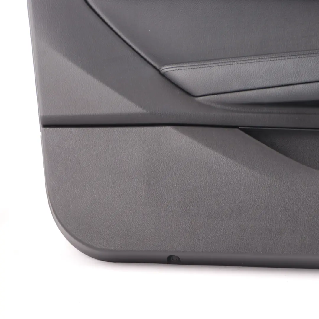 BMW F21 F22 Door Card Front Left N/S Trim Panel Lining Leather Black Red - SKU 7285391 - Part number 7285391