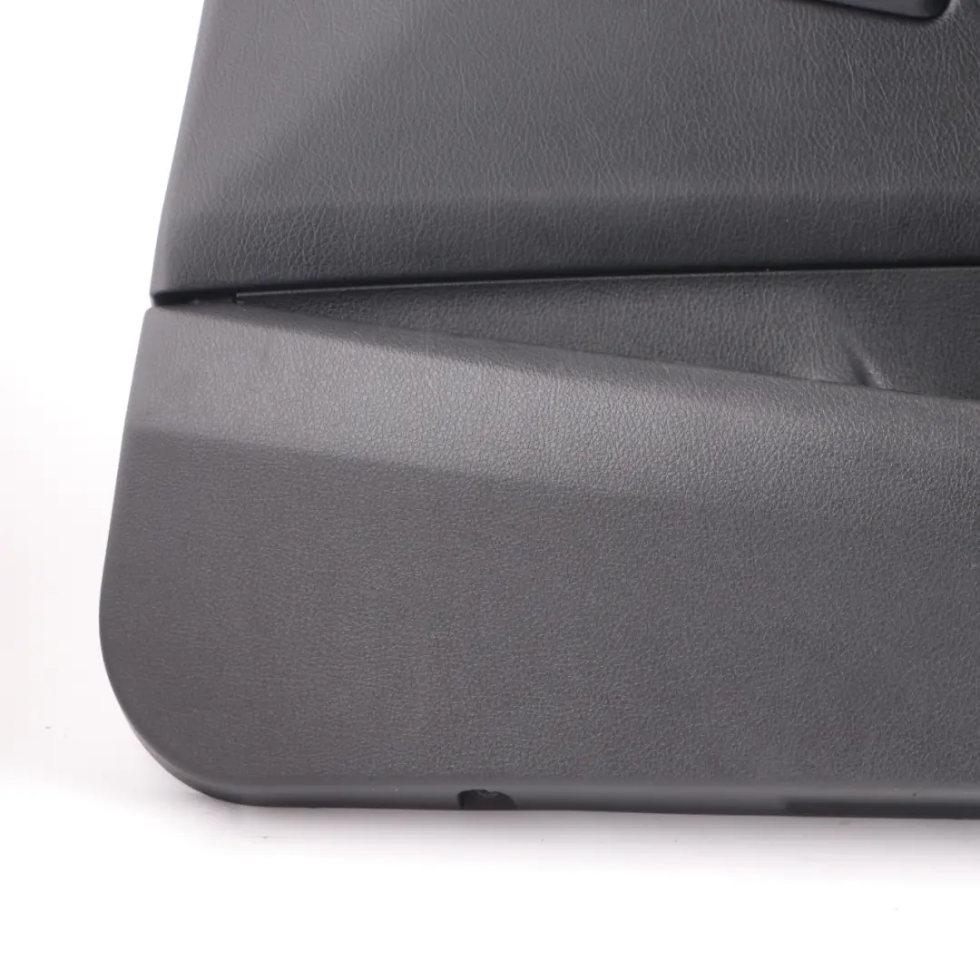 BMW F21 F22 Door Card Front Right O/S Trim Panel Lining Leather Black Red - SKU 7285392 - Part number 7285392