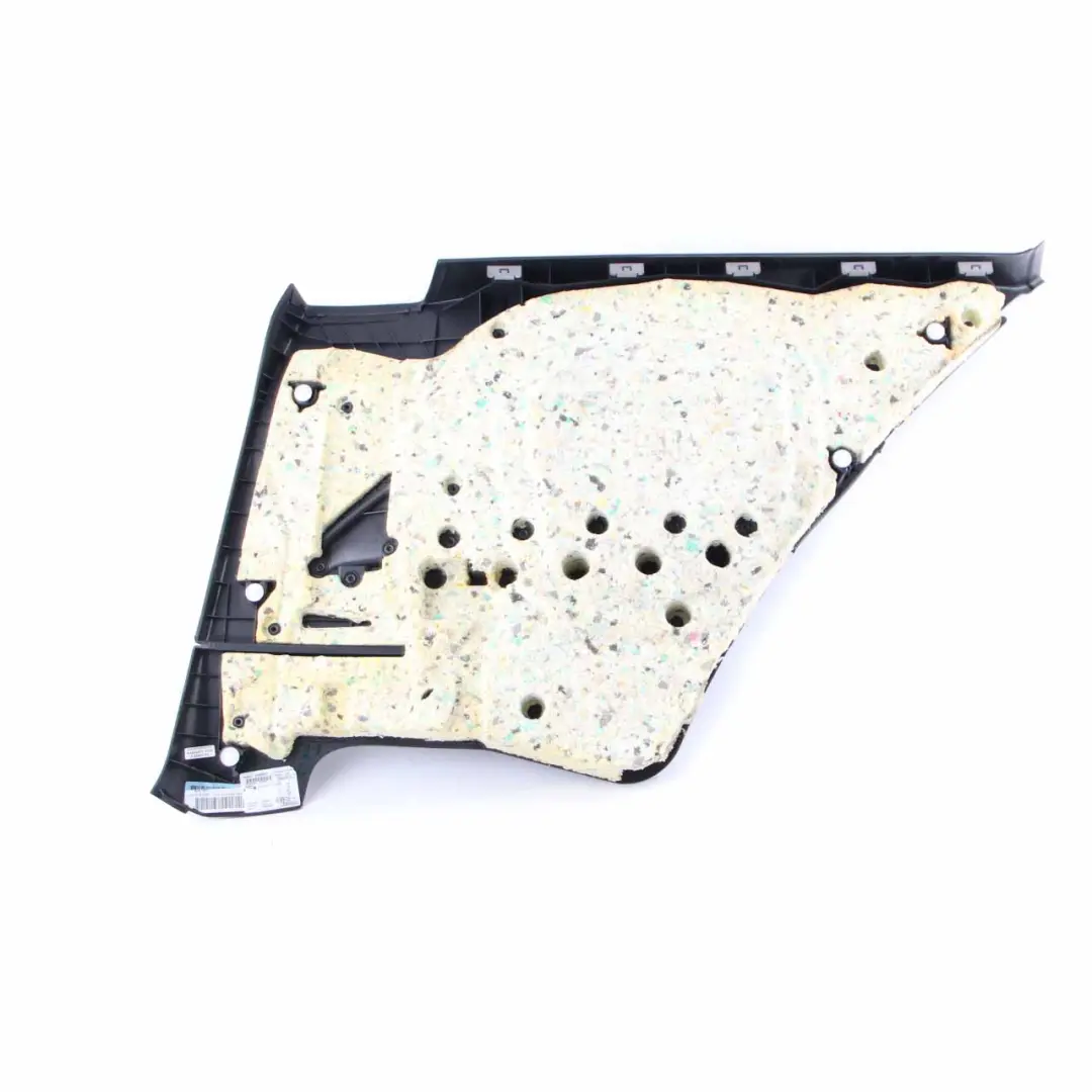 Lateral Trim Panel Rear Left N/S Lining Black Leather Dakota to BMW F21 with Part number 7285407 BMW F21 Lateral Trim Panel Rear Left N/S Lining Black Leather Dakota - SKU 7285407 - Part number 7285407