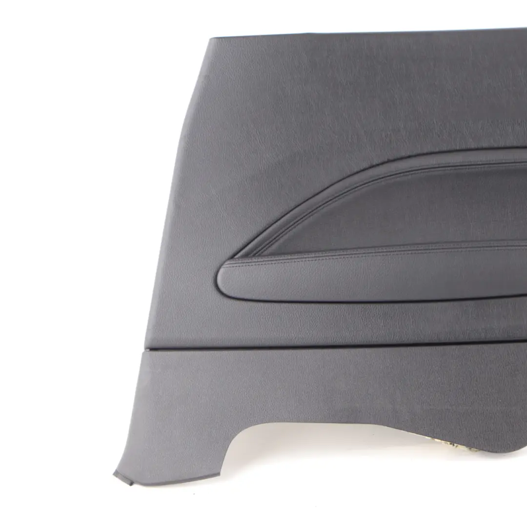Lateral Trim Panel Rear Right O/S Lining Black Leather Dakota to BMW F21 with Part number 7285408 BMW F21 Lateral Trim Panel Rear Right O/S Lining Black Leather Dakota - SKU 7285408 - Part number 7285408