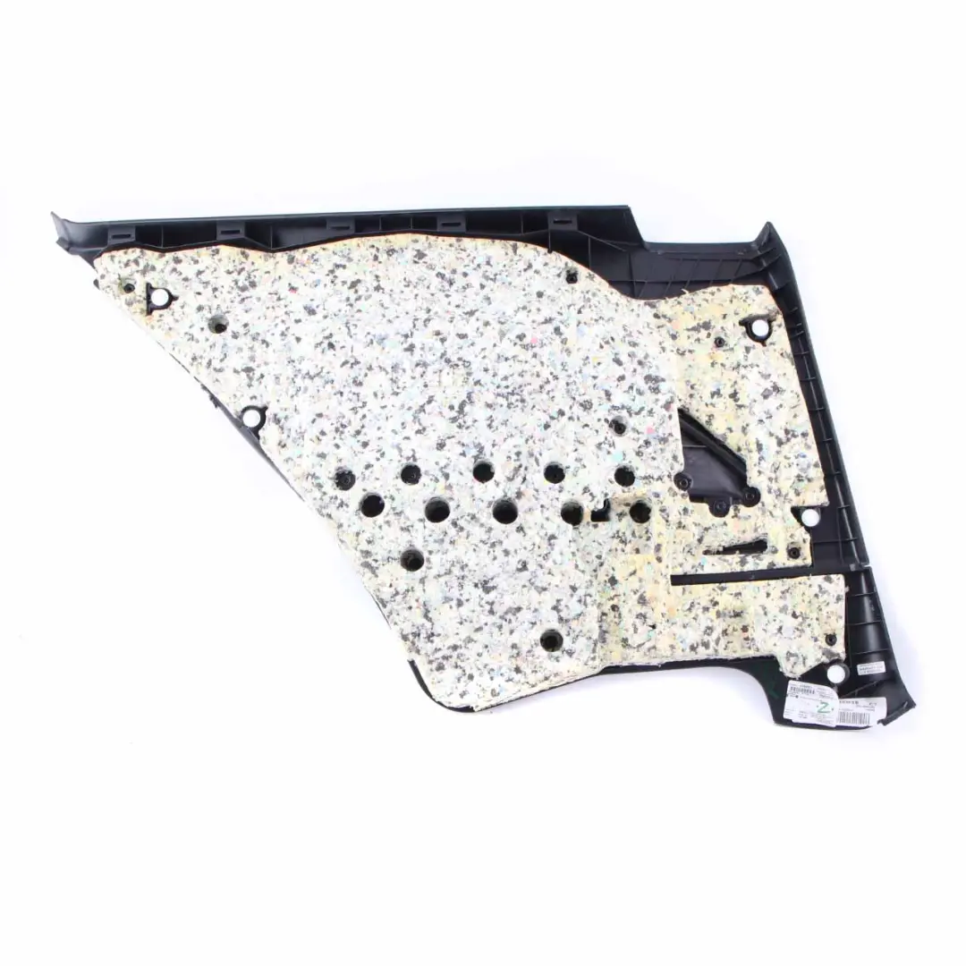 Lateral Trim Panel Rear Right O/S Lining Black Leather Dakota to BMW F21 with Part number 7285408 BMW F21 Lateral Trim Panel Rear Right O/S Lining Black Leather Dakota - SKU 7285408 - Part number 7285408