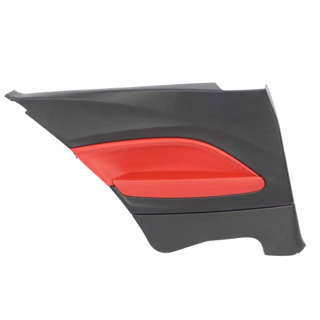 Lateral Trim Panel BMW F21 Rear Left N/S Trim Cover Lining Leather Coral Red to with Part number 7285411 Lateral Trim Panel BMW F21 Rear Left N/S Trim Cover Lining Leather Coral Red - SKU 7285411 - Part number 7285411