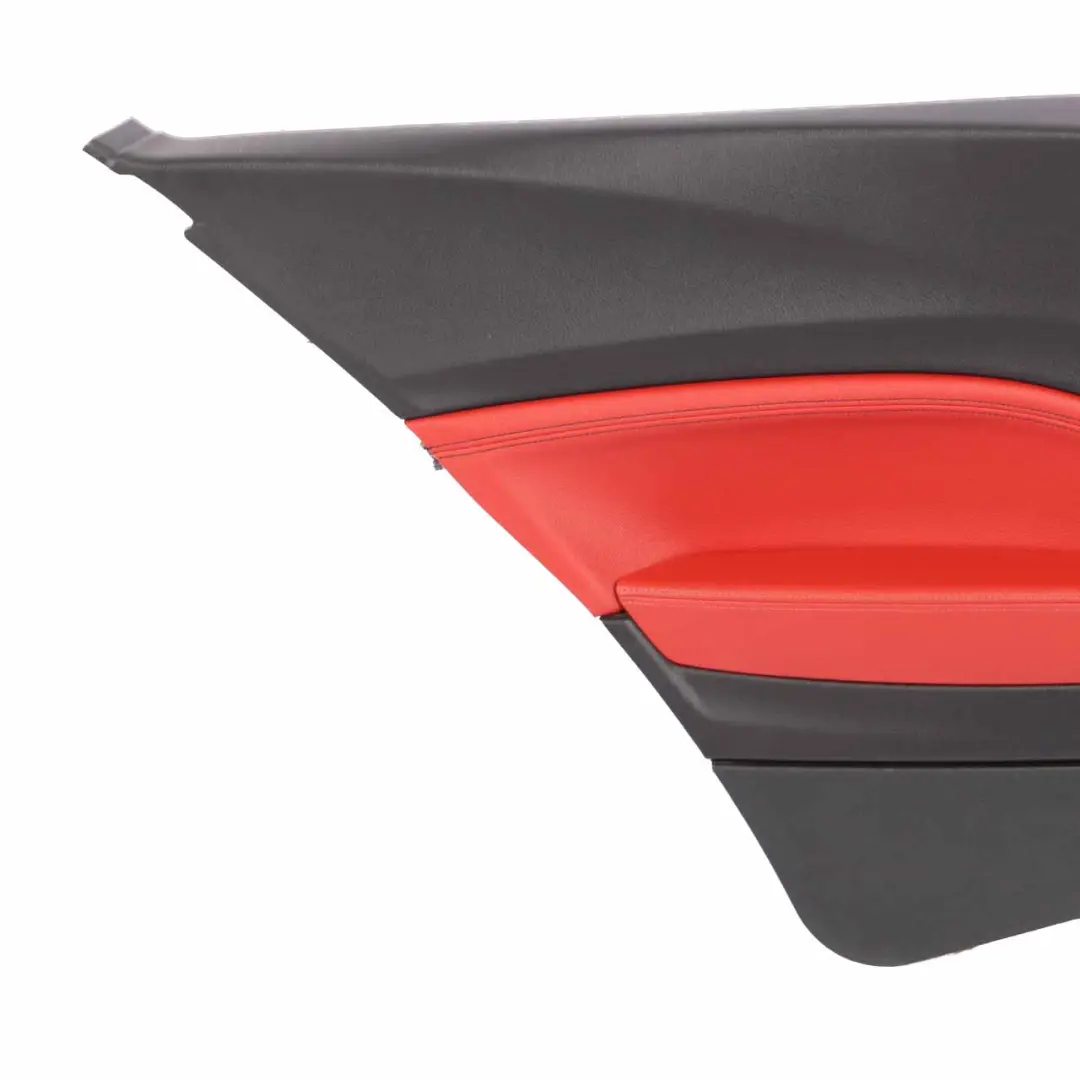 Lateral Trim Panel BMW F21 Rear Left N/S Trim Cover Lining Leather Coral Red to with Part number 7285411 Lateral Trim Panel BMW F21 Rear Left N/S Trim Cover Lining Leather Coral Red - SKU 7285411 - Part number 7285411